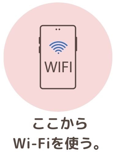 HISモバイル。Wi-Fiを使って、eSIMの設定